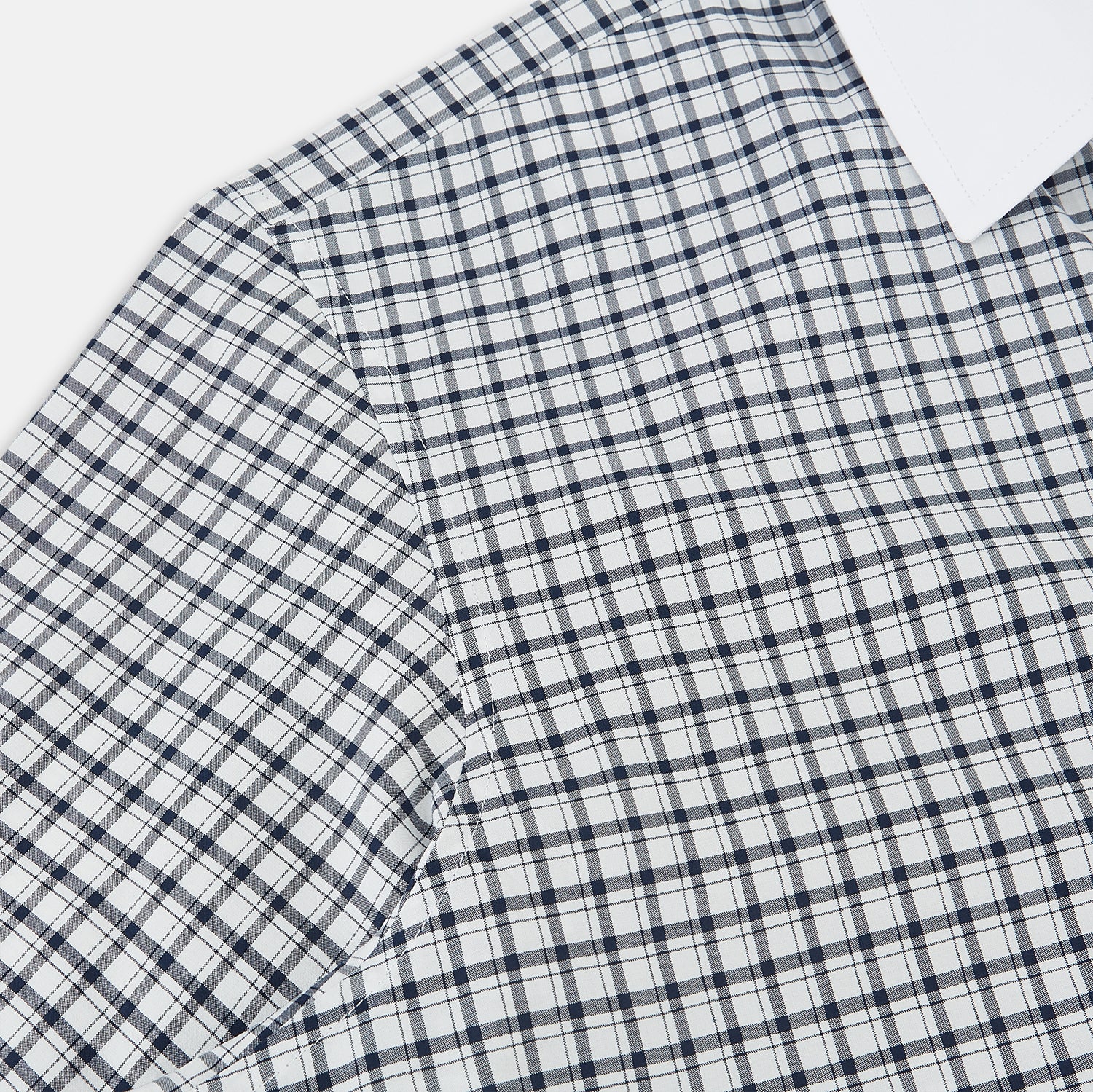View 6 of product SHIRTS RF WH WINDSOR OPEN CLR WH 3BC NAVY CHECK 17.5