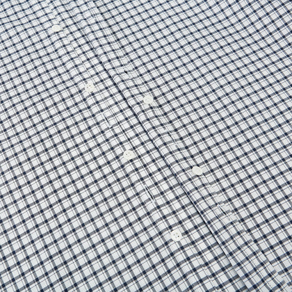 SHIRTS RF WH WINDSOR OPEN CLR WH 3BC NAVY CHECK Image 6