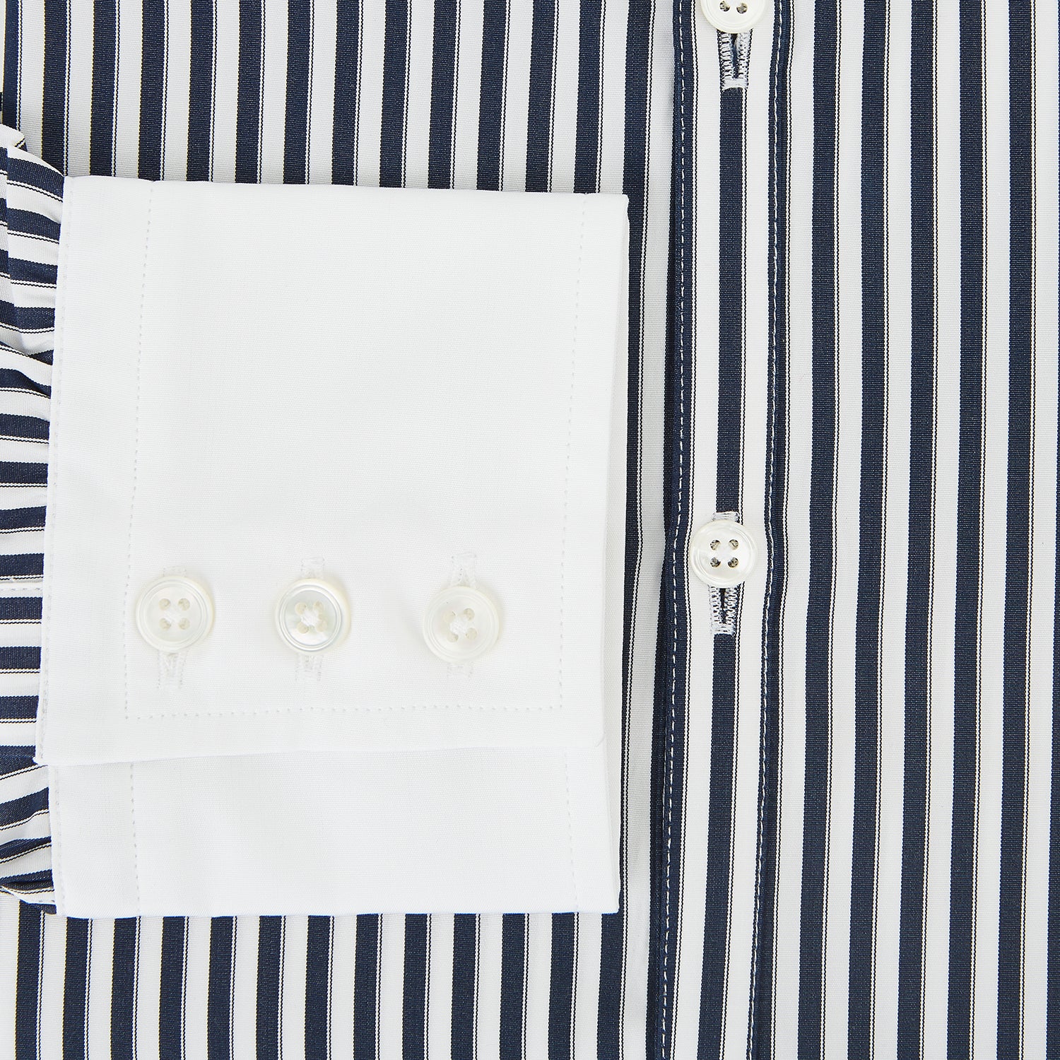 View 4 of product SHIRTS RF WH WESTMINSTER CLSD CLR WH 3BC NVY STR 18.5
