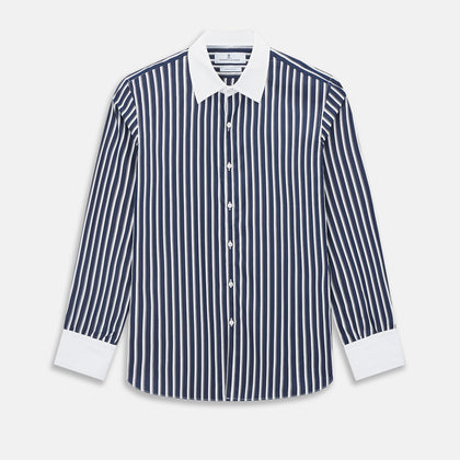 SHIRTS RF WH WESTMINSTER CLSD CLR WH 3BC NVY STR