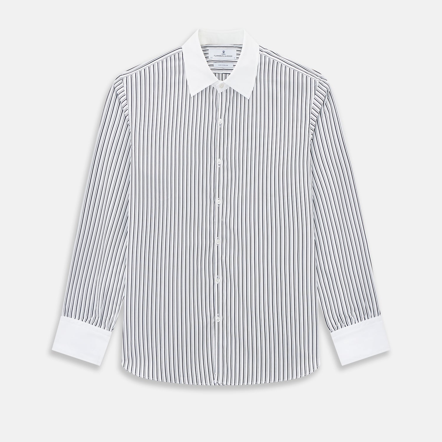 View 1 of product SHIRTS RF WH WESTMINSTER CLSD CLR WH 3BC NVY STR 14.5