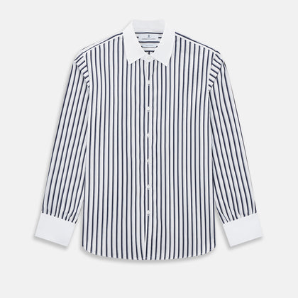 SHIRTS RF WH WESTMINSTER CLSD CLR WH 3BC NVY STR