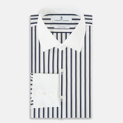 SHIRTS RF WH WESTMINSTER CLSD CLR WH 3BC NVY STR Image 4