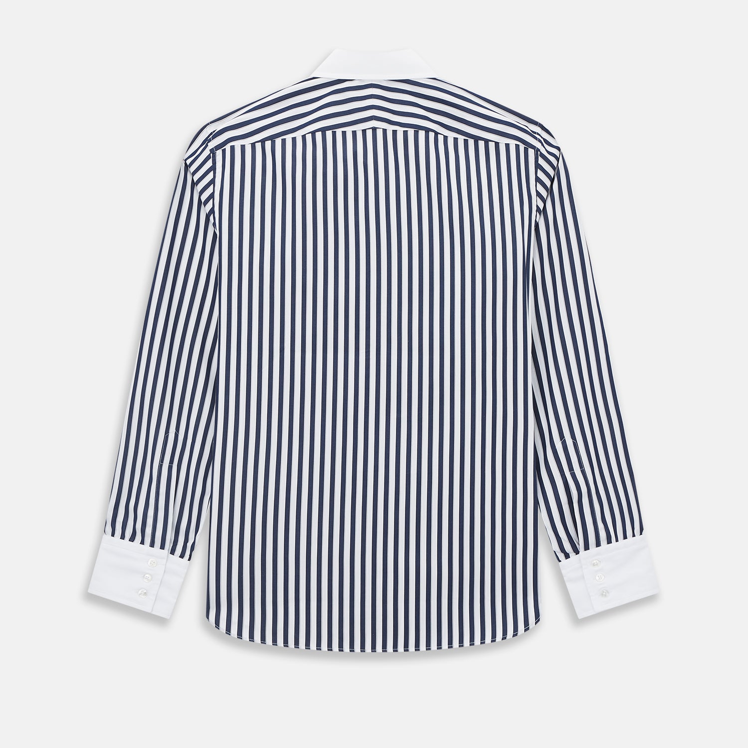 View 3 of product SHIRTS RF WH WESTMINSTER CLSDCR WH 3BC WHT STR NVY 14.5