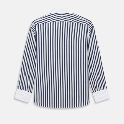 SHIRTS RF WH WESTMINSTER CLSDCR WH 3BC WHT STR NVY Image 2