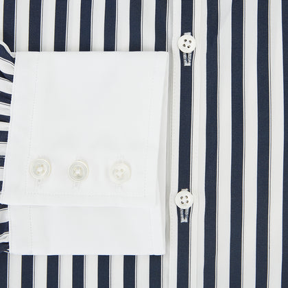 SHIRTS RF WH WESTMINSTER CLSDCR WH 3BC WHT STR NVY Image 3