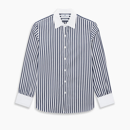 SHIRTS RF WH WESTMINSTER CLSDCR WH 3BC WHT STR NVY Image 8