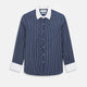 SHIRTS RF WH WESTMINSTER CLSDCR WH 3BC WHT STR NVY 15.5