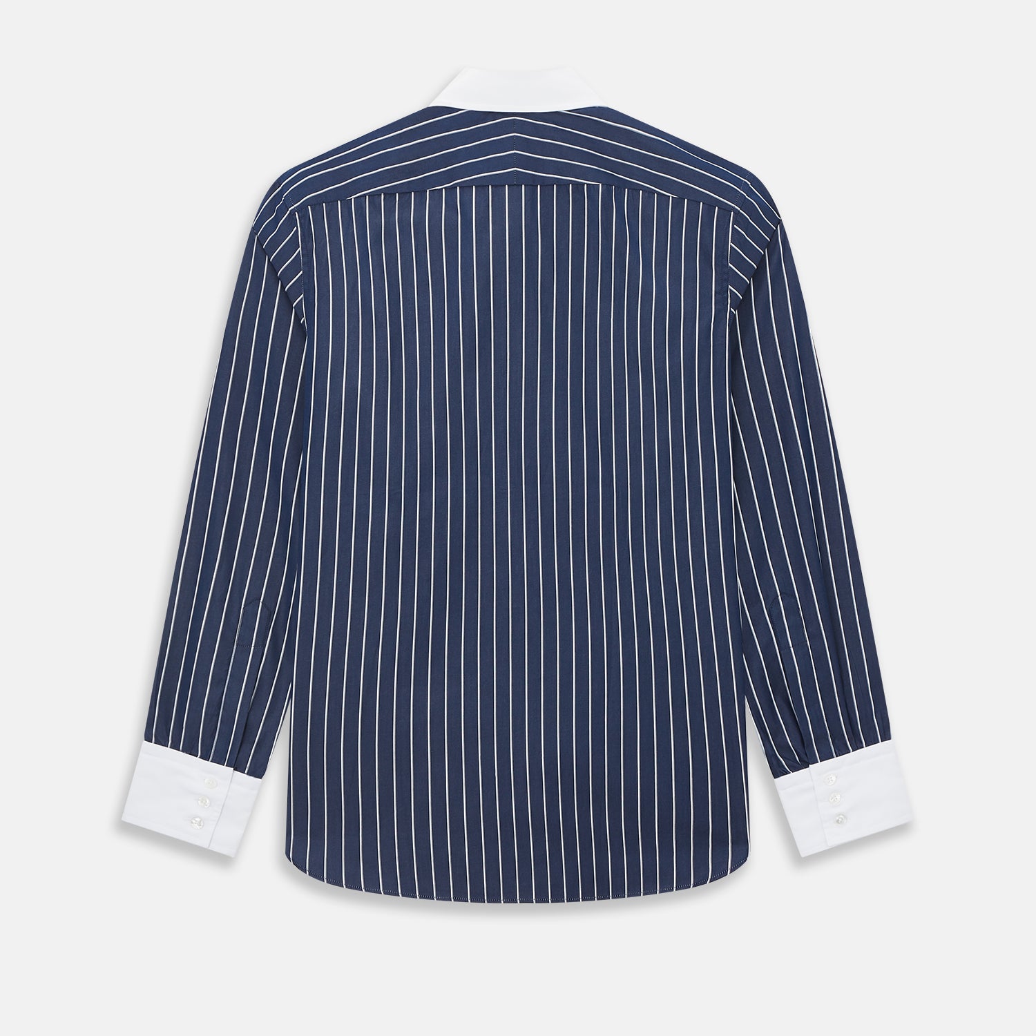 View 3 of product SHIRTS RF WH WESTMINSTER CLSDCR WH 3BC WHT STR NVY 15.5