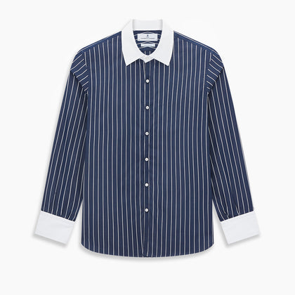 SHIRTS RF WH WESTMINSTER CLSDCR WH 3BC WHT STR NVY Image 8