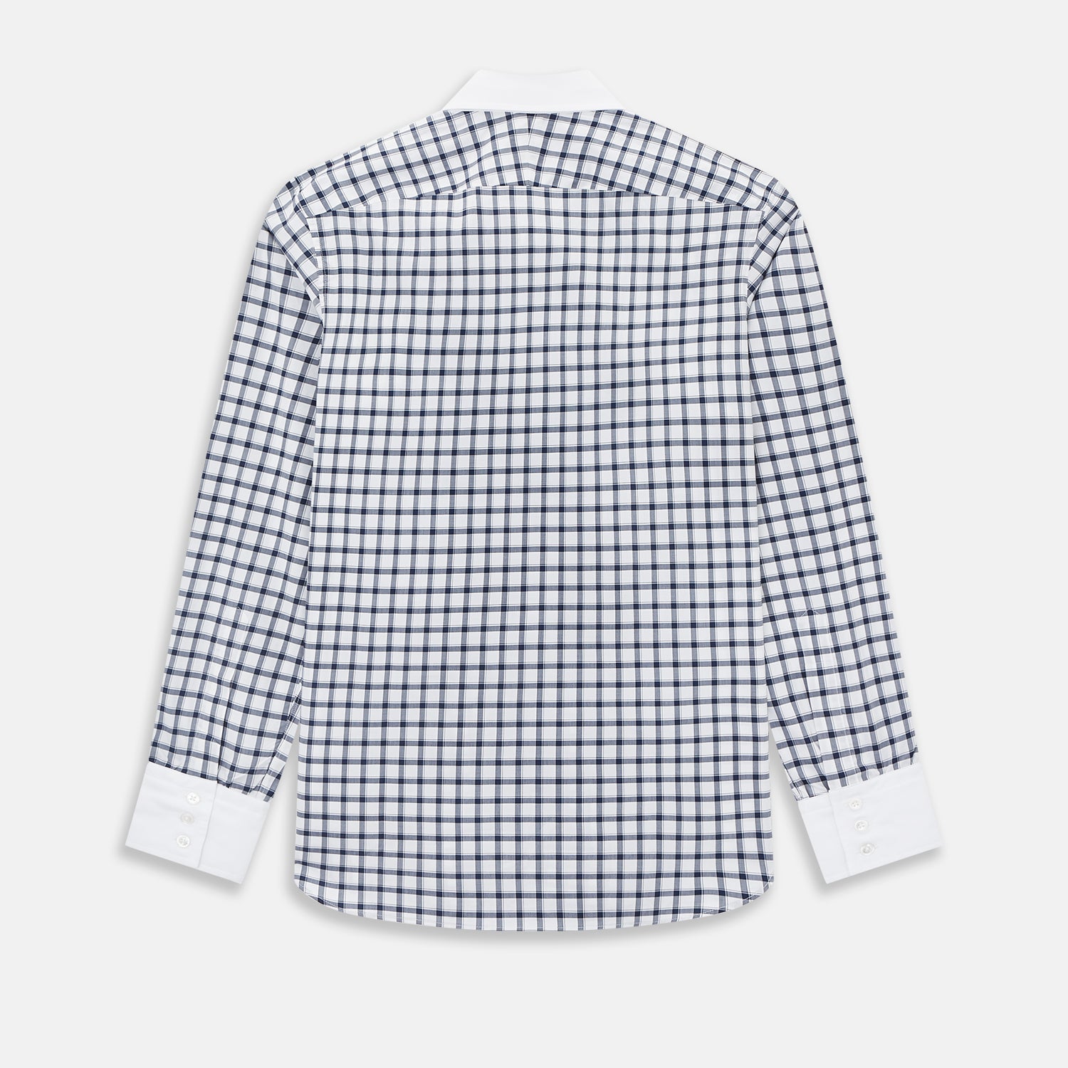 View 3 of product SHIRTS RF WH WESTMINSTER CLSD CLR WH 3BC NVY CHK 19