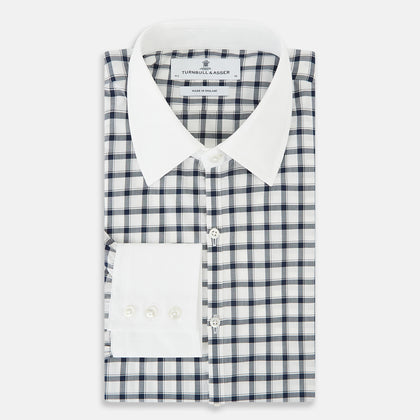 SHIRTS RF WH WESTMINSTER CLSD CLR WH 3BC NVY CHK Image 4
