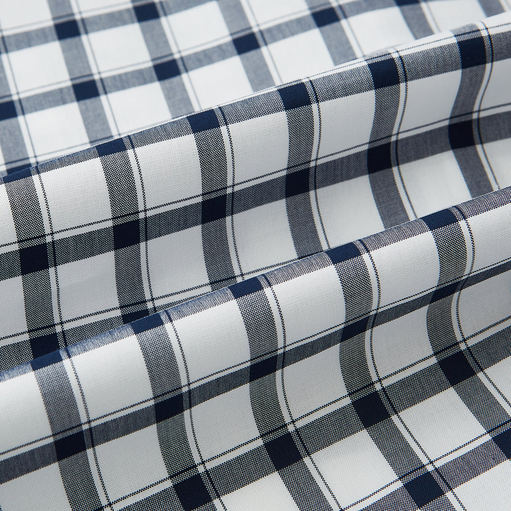 SHIRTS RF WH WESTMINSTER CLSD CLR WH 3BC NVY CHK 19