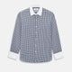 SHIRTS RF WH WESTMINSTER CLSD CLR WH 3BC NVY CHK 18.5