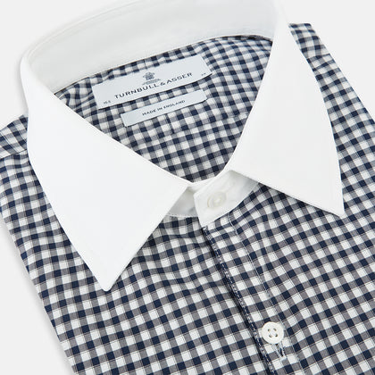 SHIRTS RF WH WESTMINSTER CLSD CLR WH 3BC NVY CHK Image 1