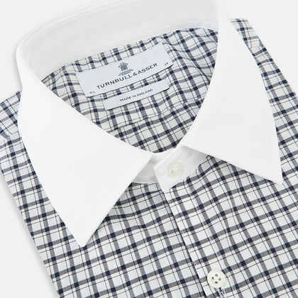 SHIRTS RF WH WESTMINSTER CLSD CLR WH 3BC NVY CHK Image 1