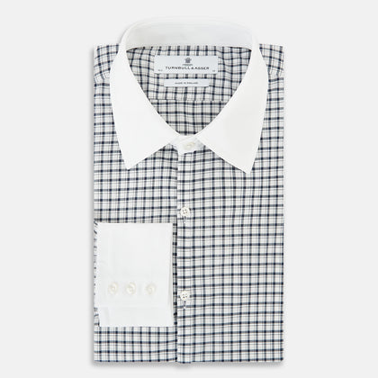 SHIRTS RF WH WESTMINSTER CLSD CLR WH 3BC NVY CHK Image 4