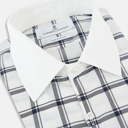SHIRTS RF WH WESTMINSTER CLSD CLR WH 3BC NVY CHK Image 1
