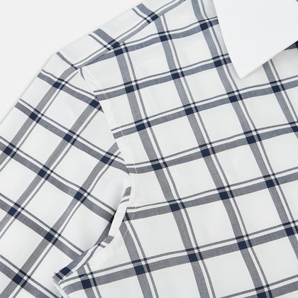 SHIRTS RF WH WESTMINSTER CLSD CLR WH 3BC NVY CHK Image 5