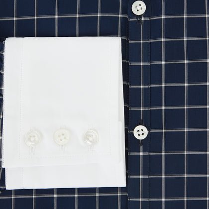 SHIRTS RF WH WESTMINSTER CLSDCLR WH 3BC WH CHK NVY Image 3