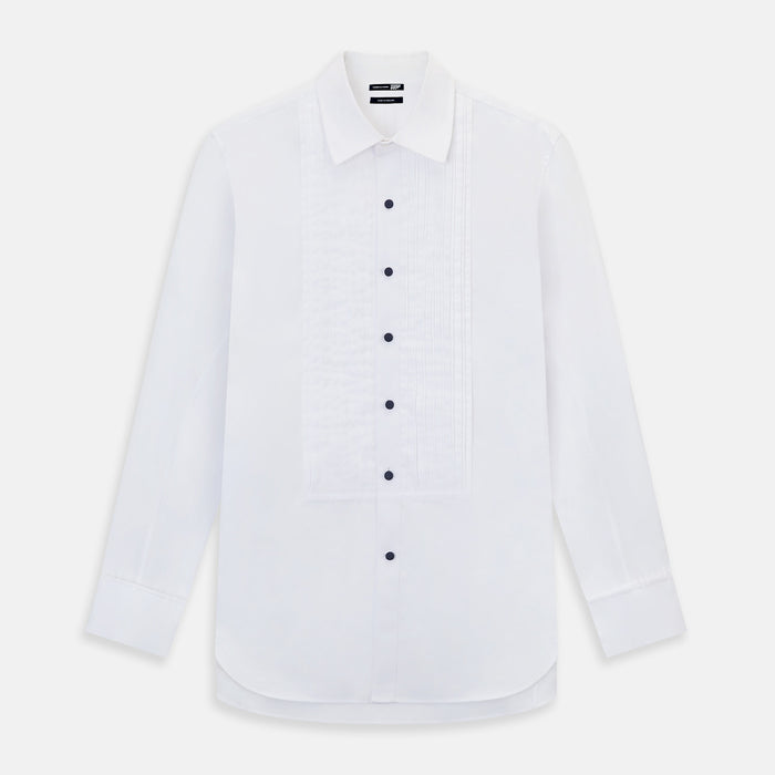 Casino Royale White Dress Shirt in Cotton  Image 8