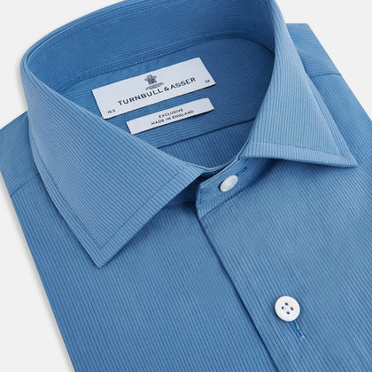 SHIRTS NEW TF KENT CLR 3BC COLONY BLUE/NAVY STRIPE Image 1