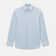Sky Blue Micro-Tattersall Check Belgravia Shirt 16