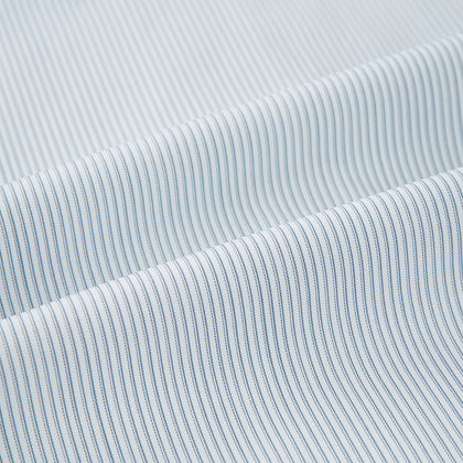 Steel Grey Ripple Double Pinstripe Belgravia Shirt Image 5