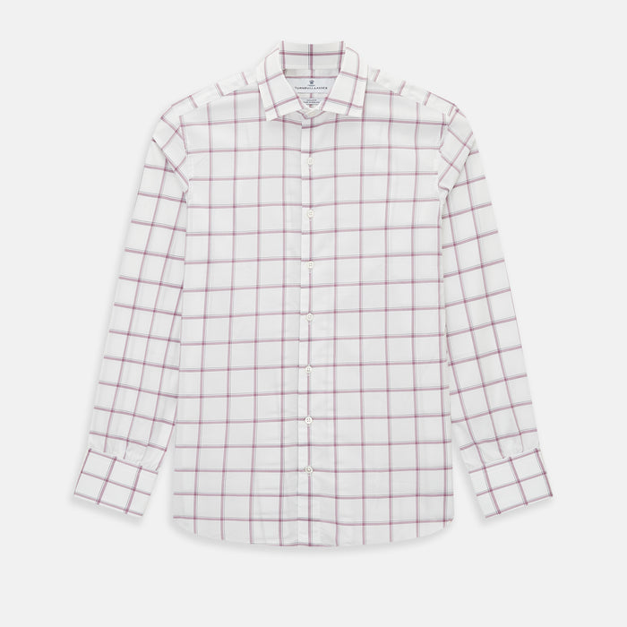 PINK LARGE CHECK SHIRT