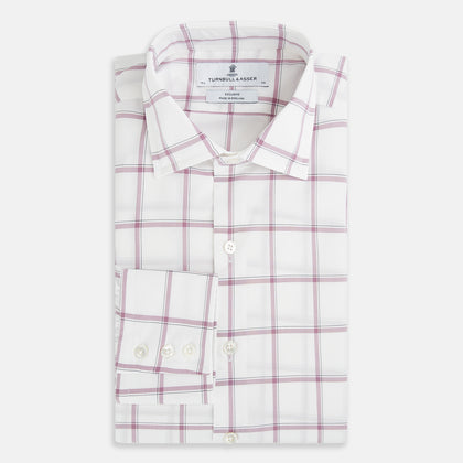 PINK LARGE CHECK SHIRT Image 1