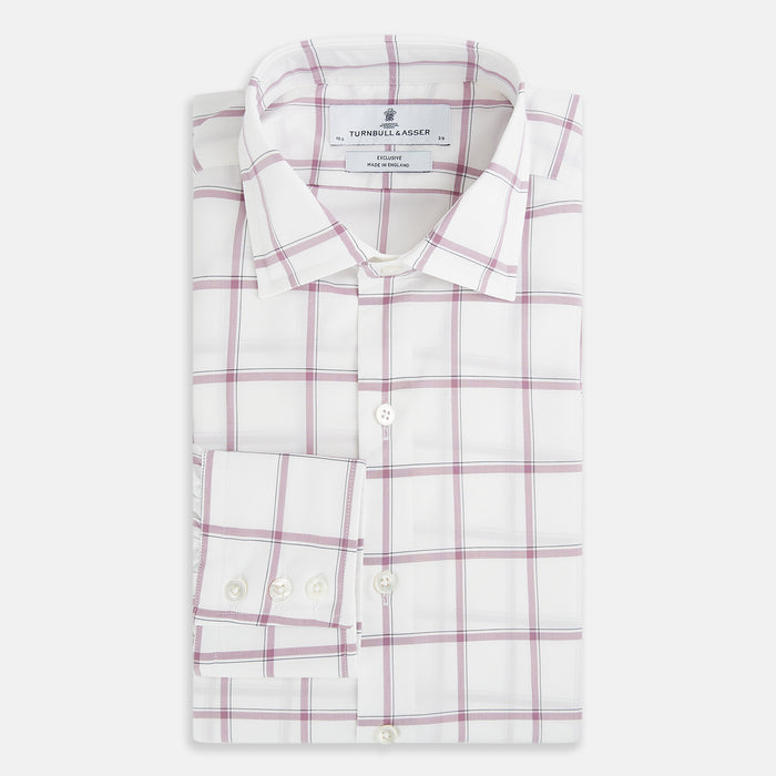 PINK LARGE CHECK SHIRT Image 1
