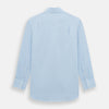 Tailored Fit Blue Cotton Cashmere Belgravia Shirt