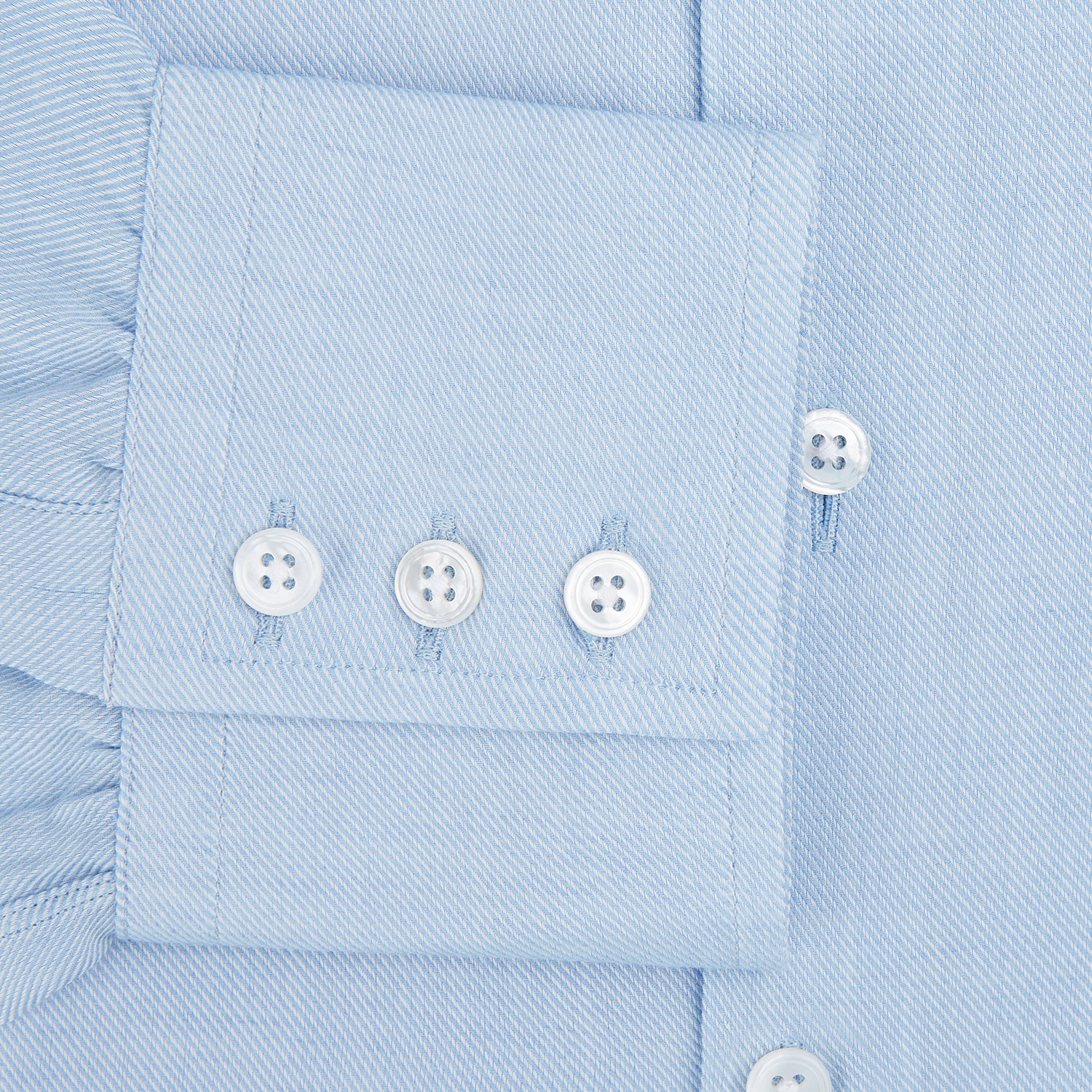 Tailored Fit Blue Cotton Cashmere Belgravia Shirt – Turnbull & Asser