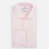 Tailored Fit Pale Pink Cotton Cashmere Belgravia Shirt