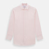 Tailored Fit Pale Pink Cotton Cashmere Belgravia Shirt