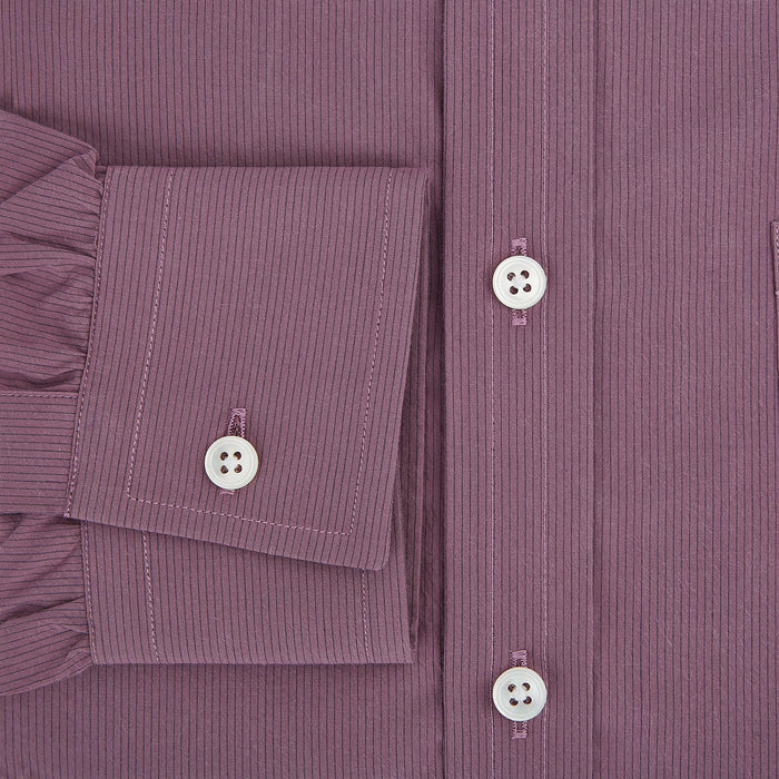 Antique Pink Pinstripe Richmond Shirt Image 3