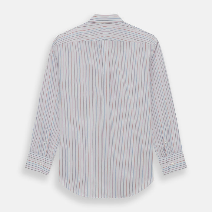 Multi Pencil Stripe Richmond Shirt Image 4