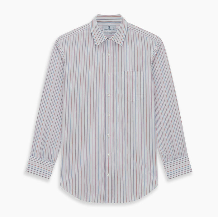 Multi Pencil Stripe Richmond Shirt Image 5