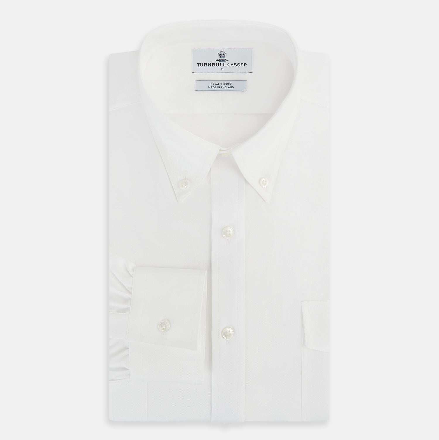 View 5 of product White Richmond Shirt L