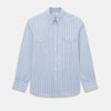 View 1 of product Navy and Purple Multi-Stripe Richmond Shirt XXL