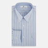 View 5 of product Navy and Purple Multi-Stripe Richmond Shirt XXL
