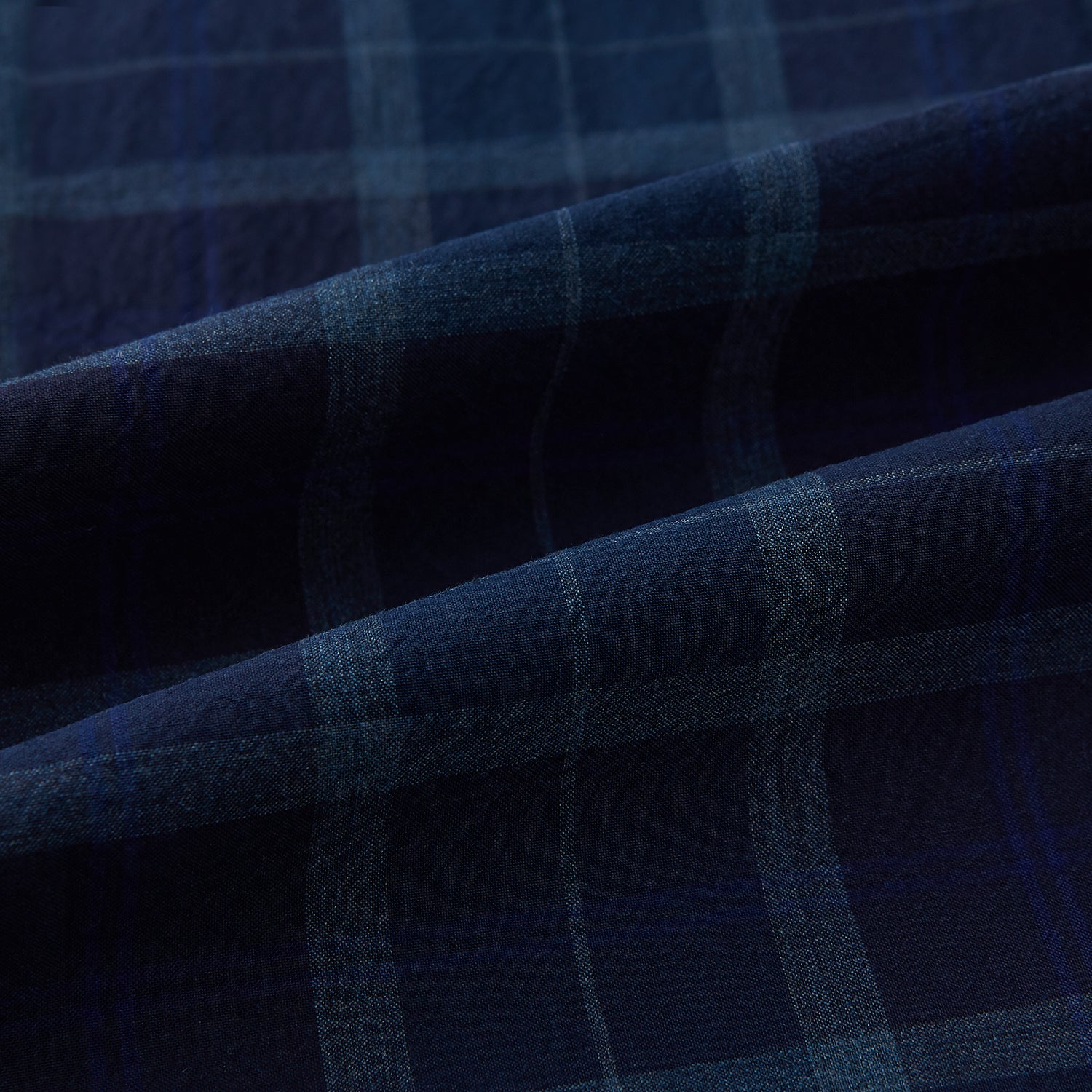 View 6 of product Navy and White Shadow Check Richmond Shirt L