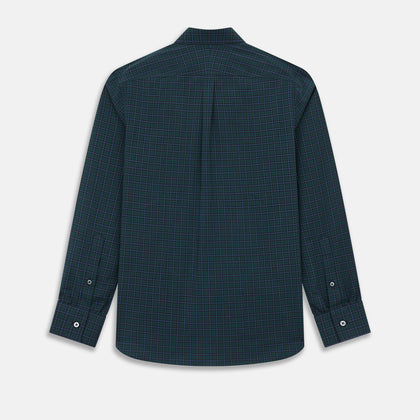 Modern Black Watch Tartan Richmond Shirt Image 2