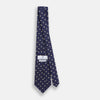 Blue and Yellow Links Silk Tie