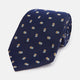 Blue and Yellow Links Silk Tie