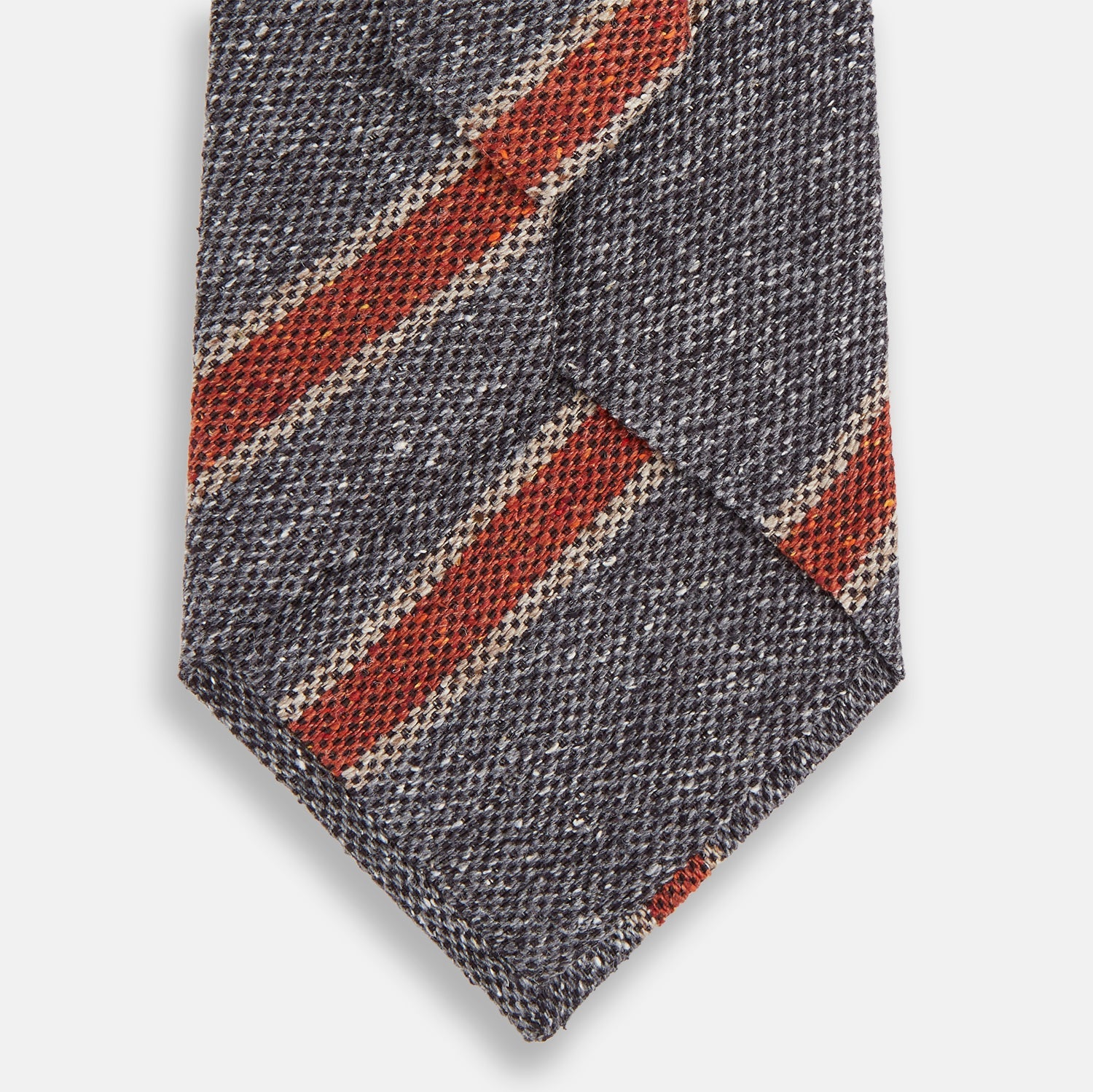 Image 3 of product Red Block Stripe Silk Tie