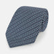 TIES 9.5CM MICRO SQUARED PRINTED SILK PURPLE OS