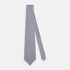 View 2 of product Pale Blue and Green Abstract Quatrefoil Foulard Printed Silk Tie OS