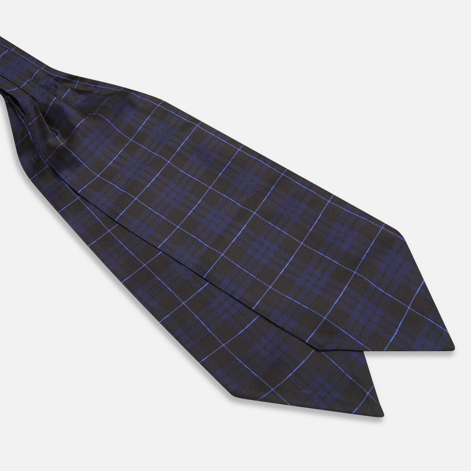 Image 3 of product Green Tartan Silk Cravat