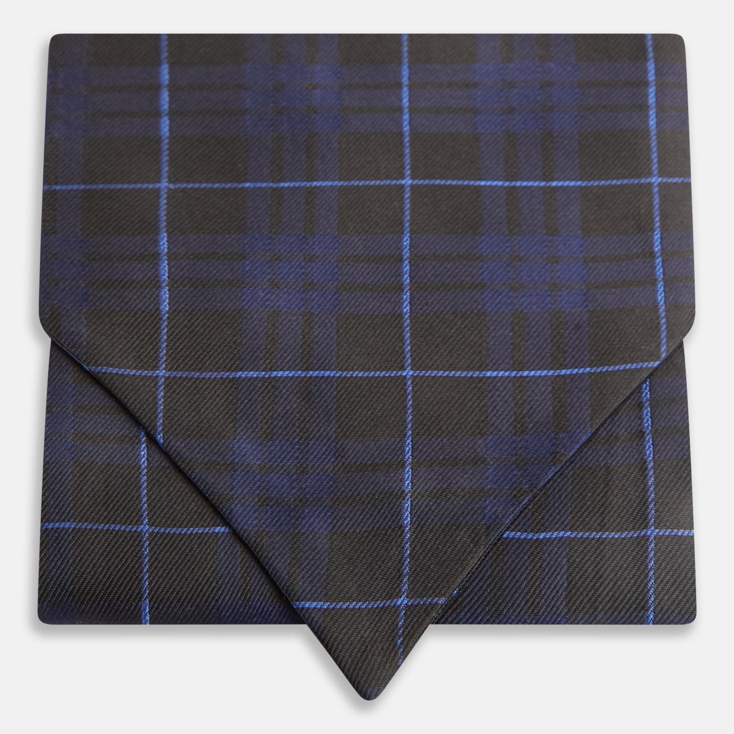 Image 1 of product Green Tartan Silk Cravat